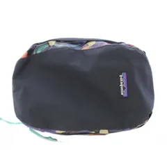 パタゴニア Patagonia Black Hole Cube ブラックホールキューブ トラベルポーチ ロゴ 切替 F 紺 ネイビー /BBのサムネイル
