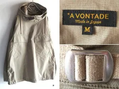 美品 LOOK使用同型 A VONTADE アボンタージ SALVADGE PARKA MODIFY 40sビンテージ/US.NAVY型 サルベージパーカー アノラックパーカー M 玉虫色 KAHKI