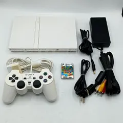 【中古動作品】 PS2 薄型 SCPH-70000 ホワイト 動作確認済み プレイステーション２ プレステ２ Playstation 2