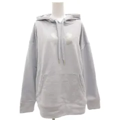 アンダーアーマー UNDER ARMOUR プルオーバーパーカー スウェット ビックロゴ 裏起毛 L 水色 ライトブルー /GV