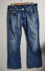 31) TRUE RELIGION トゥルーレリジョン USA ジョイ スーパー Tシャツ デニムパンツ