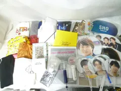  嵐 パンフレット CD うちわ バッグ ペンライト等グッズセット 【まとめ売り 動作未確】