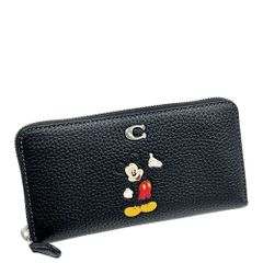 コーチ 財布 レディース COACH 長財布 グリッター レザー ウォレット 