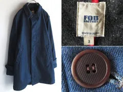 2026年最新】FOB FACTORY メンズ ステンカラーコートの人気アイテム