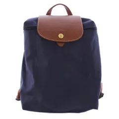ロンシャン LONGCHAMP ル プリアージュ リュックサック デイパック 紺 /TK