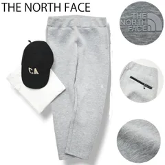 【ゴールドウィン製】 ノースフェイス THE NORTH FACE テック エアー スウェット パンツ トレーナー ロゴ ラバープリント S グレー アウトドア カジュアル ウェア レディース ♪
