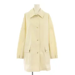 トラディショナルウェザーウェア Traditional Weatherwear MORLEY モーリー ステンカラージャケット アウター ミドル丈 ワンカラー 34 アイボリー L231APFCO0356RU /BBのサムネイル