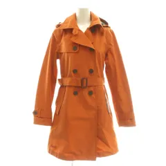 エーグル AIGLE トレンチコート フード ゴアテックス S オレンジ /DF ■MAのサムネイル