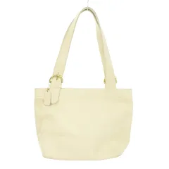 コーチ COACH ヴィンテージ オールドコーチ トートバッグ レザー ベルトデザイン ロゴチャーム ベージュ 4140 /MN16 ■GY18