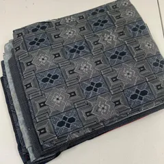 大島紬 着物 正絹 5着 着物まとめ売り リメイク材料 m-1106