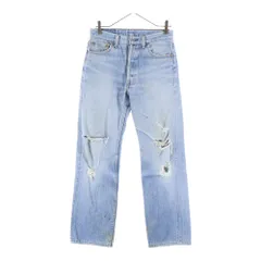 Levi's (リーバイス) 90S VINTAGE 501XX 復刻 ボタン裏552 米国製 ヴィンテージ ボタンフライデニムパンツ インディゴ 501-0000