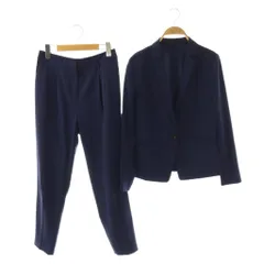 アイシービー iCB セットアップスーツ テーラードジャケット パンツ ネイビー /DO ■OS