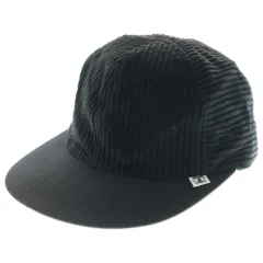 Hombre Nino (オンブレ ニーニョ) CORDUROY 6 PANEL CAP HN0241-AC0002 キャップ ブラックのサムネイル