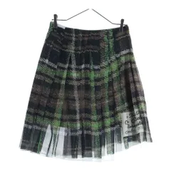 Acne Studios (アクネ ストゥディオズ) 総柄レーヨンスカート FN-WN-SKIR000847 レディース ブラウン/グリーンのサムネイル