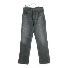 UNITED ARROWS & SONS (ユナイテッドアローズ アンド サンズ) by MASAKI KAWASE N.O.P.J PAINTER PANTS 川瀬正輝 ペインターパンツ デニム ブラックのサムネイル