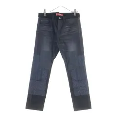COMME des GARCONS JUNYA WATANABE MAN (コムデギャルソンジュンヤワタナベマン) 13AW ×LEVI'S リーバイス 再構築 パッチワーク デニムパンツ ブラック WL-P207 AD2013
