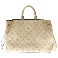 LOUIS VUITTON (ルイヴィトン) モノグラム マヒナ ベラトート ハンドバッグ ベージュ レザー M59203 シルバー金具