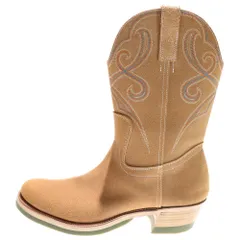 CLINCH (クリンチ) ×TATTOO STUDIO YAMADA COWBOY BOOTS CUTLASS タトゥー スタジオ ヤマダ カウボーイ カトラス ウエスタンロングブーツ ブラウンのサムネイル