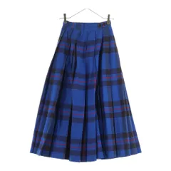 ヨウジヤマモト　ロングスカート ヨウジヤマモト ファムYohji Yamamoto FEMME ウール切替デザインニット