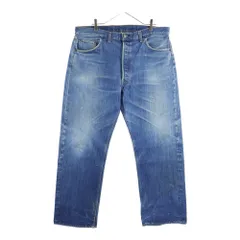 Levi's (リーバイス) 70s VINTAGE 501 66前期 ボタン裏刻印6 ボタンフライデニムパンツ インディゴ