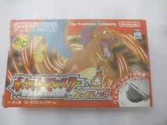 ゲーム ゲームボーイアドバンス ソフト ポケットモンスター ファイアレッド 取扱説明書 箱付き 中古品
