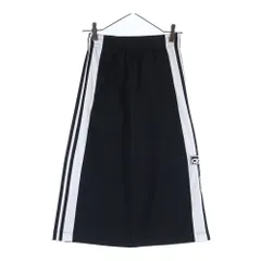 adidas (アディダス) アディブレイク サイドライン スカート レディース ブラック J6763