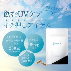 サンソリット U・Vlock ユーブロック 30粒 新品未開封 【2027.3