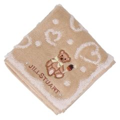新品 ジルスチュアート くま テディベア ハンドタオル タオルハンカチ