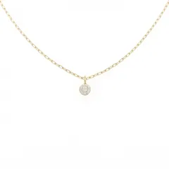 アガット ダイヤモンド ネックレス 0.05CT