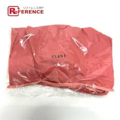 CLANE クラネ トートバッグ ロゴ ナイロン ピンク