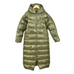 ナイキ NIKE ダウンコート ロゴプリント 無地 M 緑 グリーン DH4082-222
