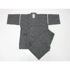 【新品】男物　甚平　しじら織　Ｌサイズ