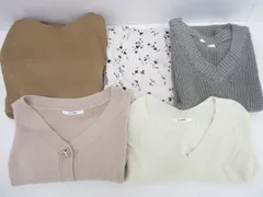  スナイデル ジャスグリッティー セーター ワンピース プリーツスカート 花柄 カーディガン 5点 0 2 F レディース 中古