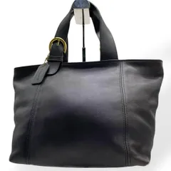 極美品　COACH　オールドコーチ　ハンドバッグ　ネイビー　4133 USA製