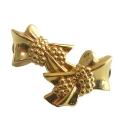 ランバン LANVIN イヤリング リボン ゴールドカラー アクセサリー ■GY99のサムネイル