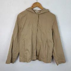 McGREGOR マックレガー フーデッドジャケット ベージュ Lサイズ レディース 古着 レトロ アメカジ　ブルゾン