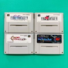 動作確認済 スーパーファミコン FF4 FF5 FF6 ロマサガ2 4本セット