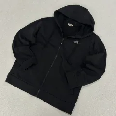 THE NORTH FACE ザノースフェイス ブラック フード ジップアップ XL