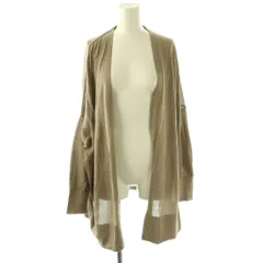 ミューズ ドゥーズィエム クラス MUSE de Deuxieme Classe shake code ショート カーディガン ニット ダークベージュ /DF ■OS