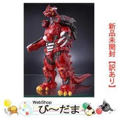 [bn:18]  【未開封】【訳あり】 ムービーモンスターシリーズ 3式機龍 重武装型 エヴァ2号機イメージカラーver.◆新品Sa