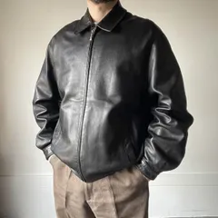 Brooks Brothers ラム レザー ジャケット 黒 L ブルックスブラザーズ ショートブルゾン スポーツジャケット 革ジャン D153-18-0074ZTのサムネイル