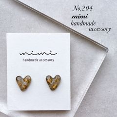 ハンドメイド ピアス イヤリング 204 - メルカリ