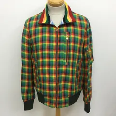 ポールスミス 173104 麻・レーヨン混 マドラスチェック柄 マルチストライプ トラックジャケット ライトアウター メンズ XL ISItems【USED】【古着】【中古】50098947のサムネイル