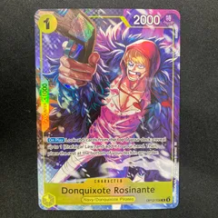 ワンピース 英語版 ドンキホーテ・ロシナンテ Donquixote Rosinante OP12-108 R プロモ A001