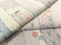 絞り 訪問着 くすみ水色 滝泰 正絹 袷 - メルカリ