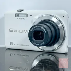 美品】CASIO EXILIM EX-ZS26 ホワイト コンパクトデジタルカメラ 1610
