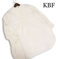 KBF ケービーエフ 通年★ レーヨン 長袖 ビッグシルエット プルオーバー ロング チュニック ブラウス Sz.One レディースのサムネイル