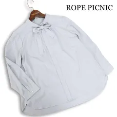 ROPE PICNIC ロペピクニック 通年★ ボウタイ ブラウス シャツ Sz.38 レディース