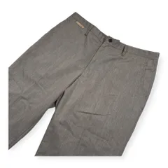 大きいサイズ Crocodile クロコダイル ノータック チノ スラックス パンツ サイズ 100 /グレー系 紳士 カジュアル ゴルフ