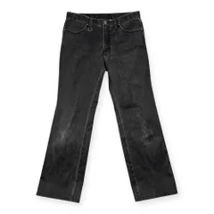 90s Jean Paul GAULTIER HOMME ジャンポールゴルチエ コーティング デニム 風 パンツ 50 /ブラック系 アーカイブ 希少 ビンテージのサムネイル
